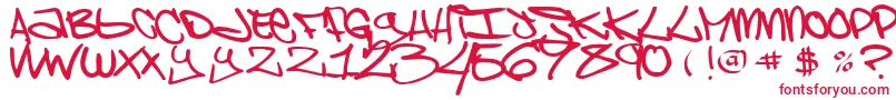 ChaoskidsBrooklynKid Font – Red Fonts