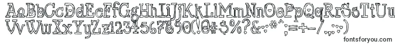 Шрифт LtChickenhawk – шрифты для Google Chrome