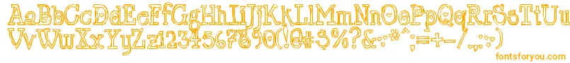 LtChickenhawk Font – Orange Fonts