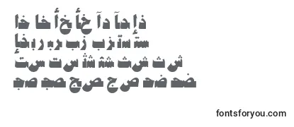 AymShatySUNorm Font