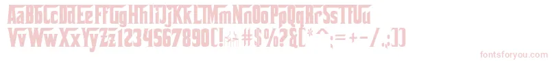 Corleone Font – Pink Fonts on White Background