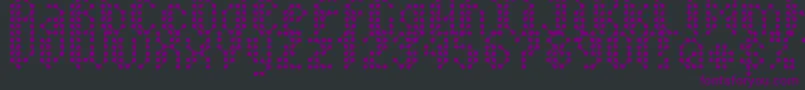 Sirquitry Font – Purple Fonts on Black Background