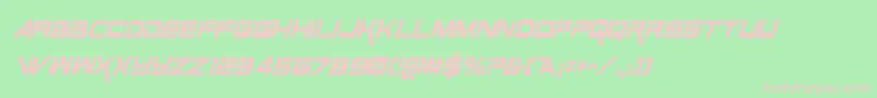 Подробнее о шрифте SpaceRangerCondensedItalic Шрифт SpaceRangerCondensedItalic – розовые шрифты на зелёном фоне
