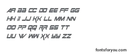 SpaceRangerCondensedItalic-fontti