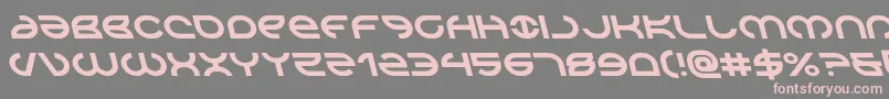 More about Aetherfoxleft Font Aetherfoxleft Font – Pink Fonts on Gray Background
