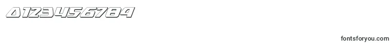 Globaldynamics3Dital Font – Fonts for Numbers and Digits