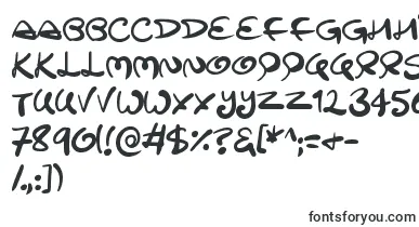  Swirltastic font