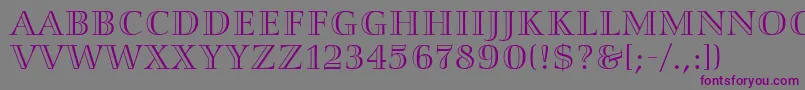 More about Smaragd Font Smaragd Font – Purple Fonts on Gray Background