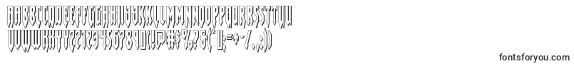Gotharctica3D Font – Fixed-width Fonts