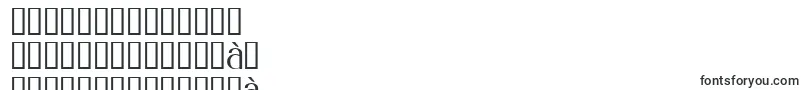 Czcionka GabrielBold – tajskie czcionki
