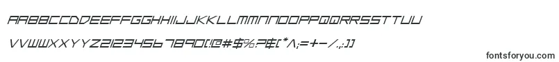 フォントLowGunScreenItalic – TTFフォント