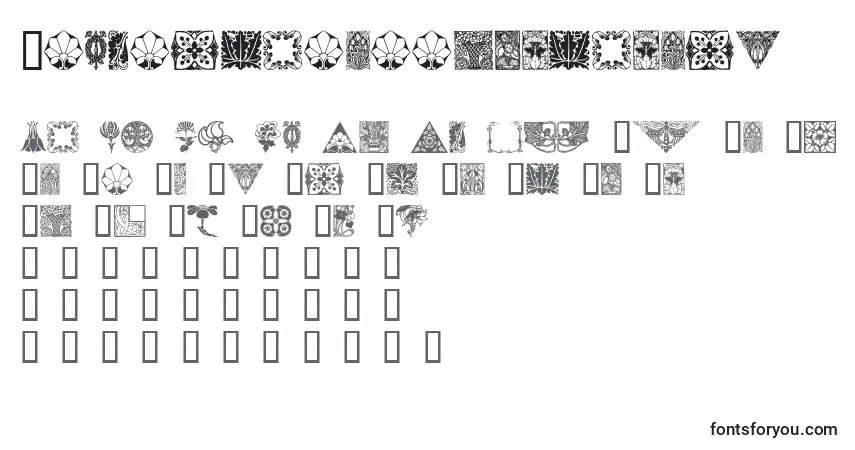 Oldfloralillustration Font – alphabet, numbers, special characters