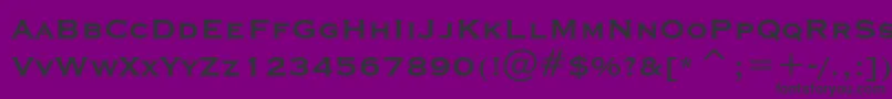 CopprplgothBdBtBold Font – Black Fonts on Purple Background