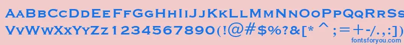More about CopprplgothBdBtBold Font CopprplgothBdBtBold Font – Blue Fonts on Pink Background
