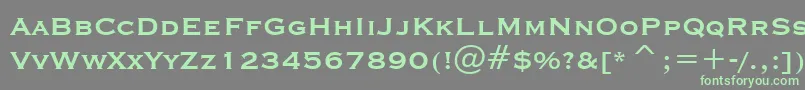 Подробнее о шрифте CopprplgothBdBtBold Шрифт CopprplgothBdBtBold – зелёные шрифты на сером фоне