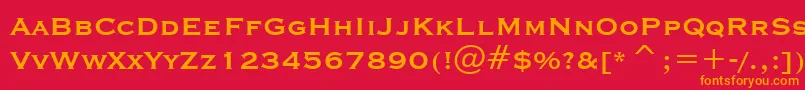 Lisätietoja CopprplgothBdBtBold-fontista CopprplgothBdBtBold-fontti – oranssit fontit punaisella taustalla