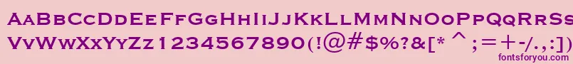 Lisätietoja CopprplgothBdBtBold-fontista CopprplgothBdBtBold-fontti – violetit fontit vaaleanpunaisella taustalla