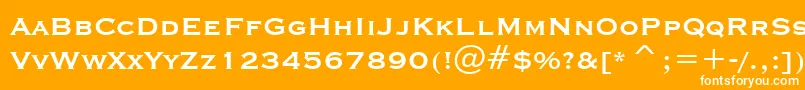 CopprplgothBdBtBoldフォントについての詳細 フォントCopprplgothBdBtBold – オレンジの背景に白い文字