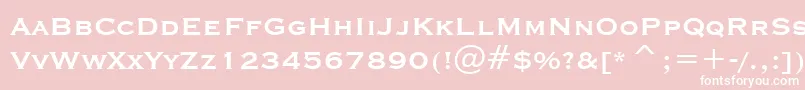 CopprplgothBdBtBoldフォントについての詳細 フォントCopprplgothBdBtBold – ピンクの背景に白い文字