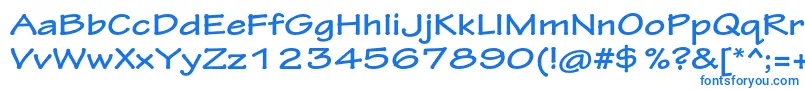 Weitere Informationen zur TektonproBoldext-Schriftart TektonproBoldext-Schriftart – Blaue Schriften