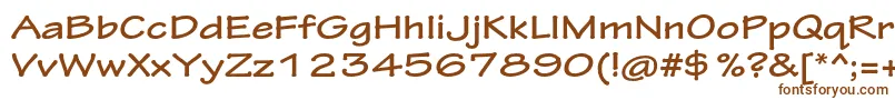 Weitere Informationen zur TektonproBoldext-Schriftart TektonproBoldext-Schriftart – Braune Schriften