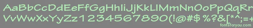 Подробнее о шрифте TektonproBoldext Шрифт TektonproBoldext – зелёные шрифты на сером фоне