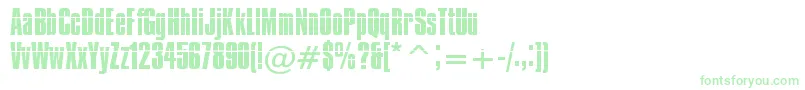 Impossible0 Font – Green Fonts
