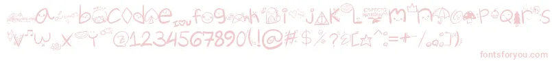 ChurliCute5フォントについての詳細 フォントChurliCute5 – ピンクのフォント