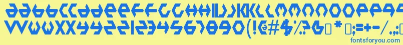 Más sobre la fuente PlasticbagRegular fuente PlasticbagRegular – Fuentes Azules Sobre Fondo Amarillo