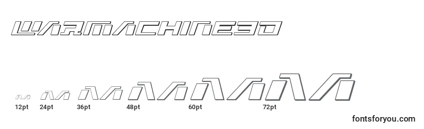 Warmachine3D font sizes