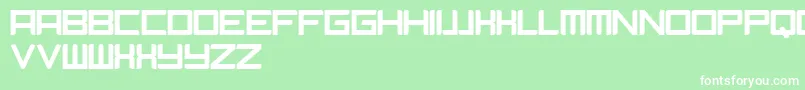 Camieis Font – White Fonts on Green Background