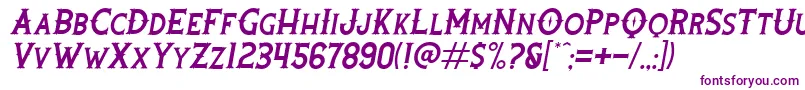 RootersItalic Font – Purple Fonts