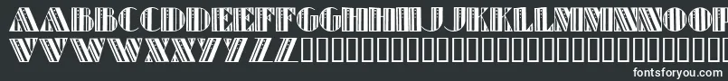 RetroElite-fontti – valkoiset fontit