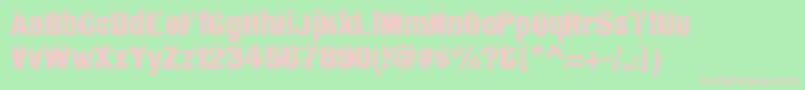 Más sobre la fuente IceSnowNormal fuente IceSnowNormal – Fuentes Rosadas Sobre Fondo Verde