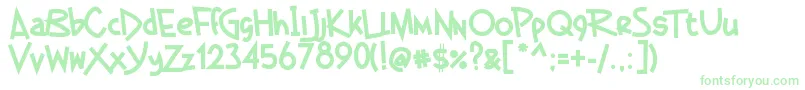 Lisätietoja GermanBeauty-fontista GermanBeauty-fontti – vihreät fontit