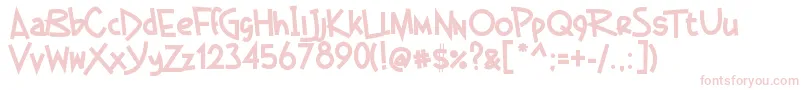 Więcej informacji o czcionce GermanBeauty Czcionka GermanBeauty – różowe czcionki