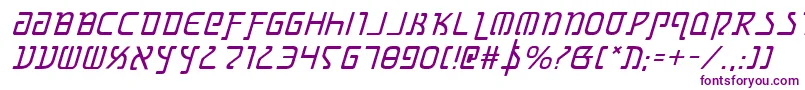 Grimlordi Font – Purple Fonts on White Background