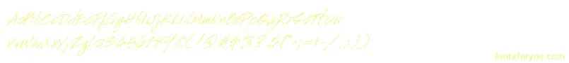 HandscriptItalic Font – Yellow Fonts