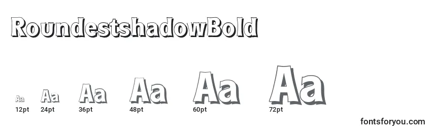 sizes of roundestshadowbold font, roundestshadowbold sizes