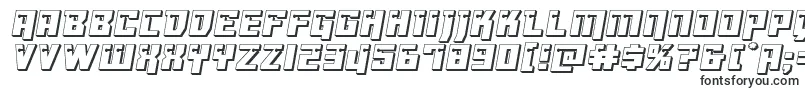 Шрифт Dangerbot3D – 3D шрифты