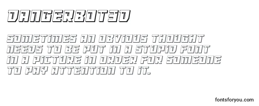 Dangerbot3D Font