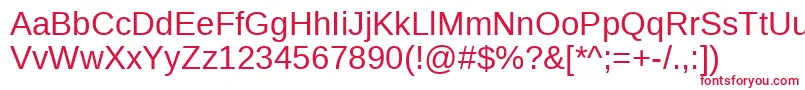 LiberationsansRegular Font – Red Fonts