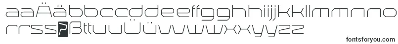 Шрифт LineavecRegular – немецкие шрифты