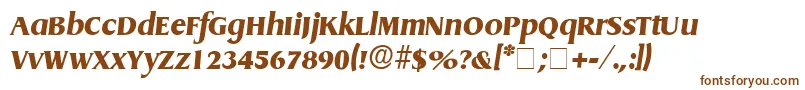 BaryonDisplaySsiItalic Font – Brown Fonts