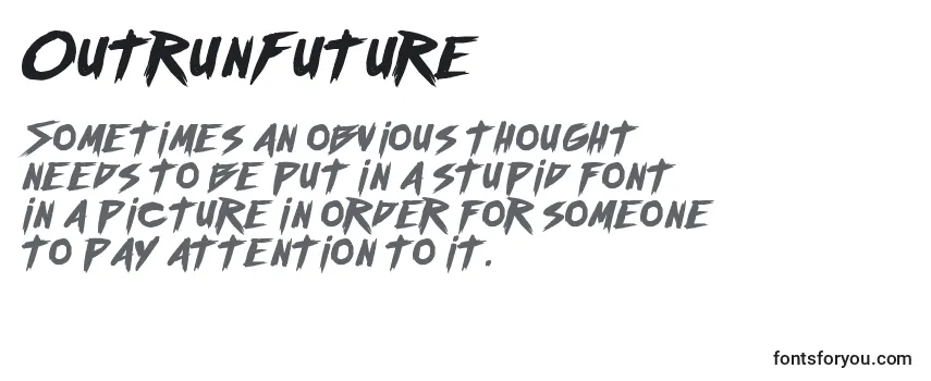 Review of the OutrunFuture Font