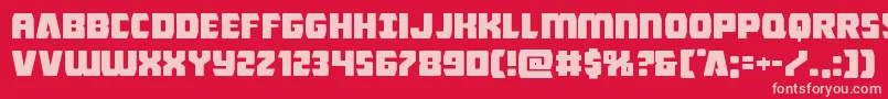 More about Intergalacticexpand Font Intergalacticexpand Font – Pink Fonts on Red Background