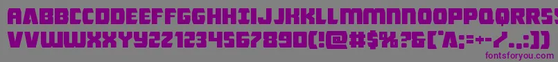 More about Intergalacticexpand Font Intergalacticexpand Font – Purple Fonts on Gray Background