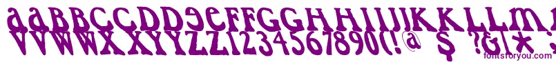 Caslondadaesqueleft-fontti – violetit fontit