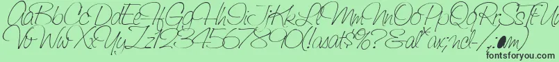 Lisätietoja SaginawLight-fontista SaginawLight-fontti – mustat fontit vihreällä taustalla