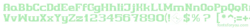 フォントCherif – 緑のフォント